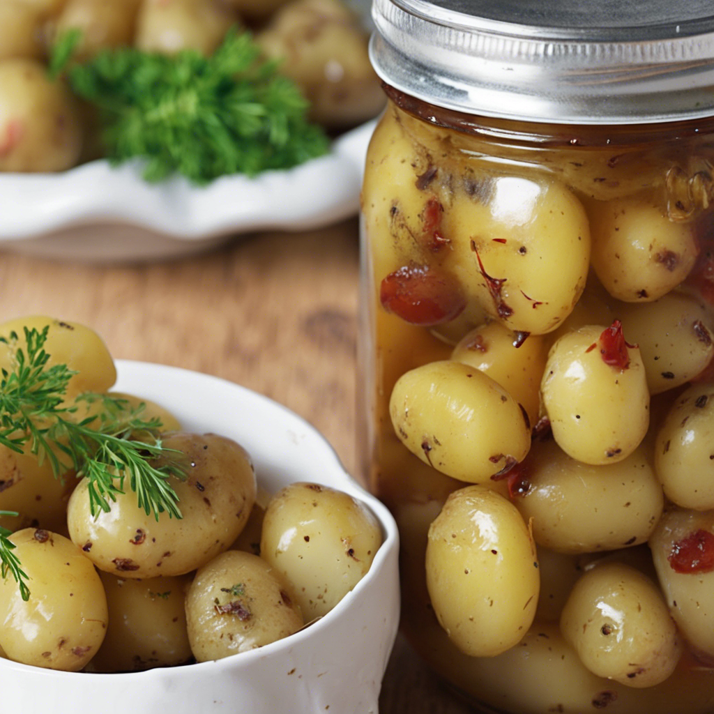 LimeWire AI Studio Asset 4 1 Old-Fashioned Pickled Baby Potatoes Recipe